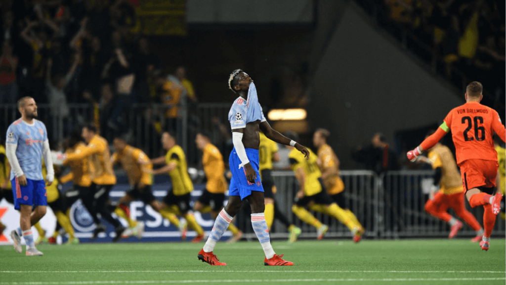 Pogba thất vọng vì Man Utd thua Young Boys