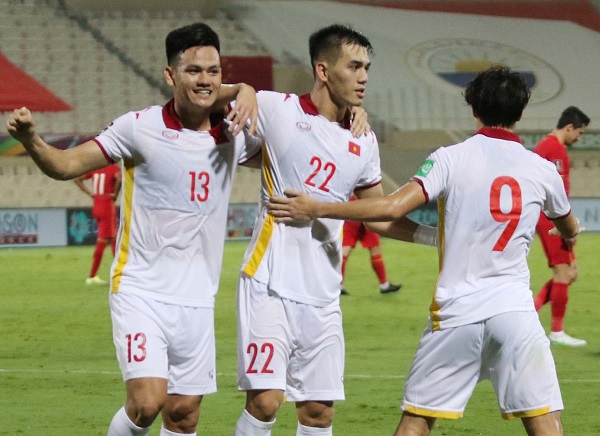 Tiến Linh đã ghi bàn thắng thứ 7 ở VL World Cup 2022