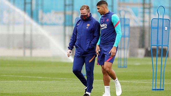 Araujo là trung vệ ưng ý nhất của HLV Koeman ở mùa này