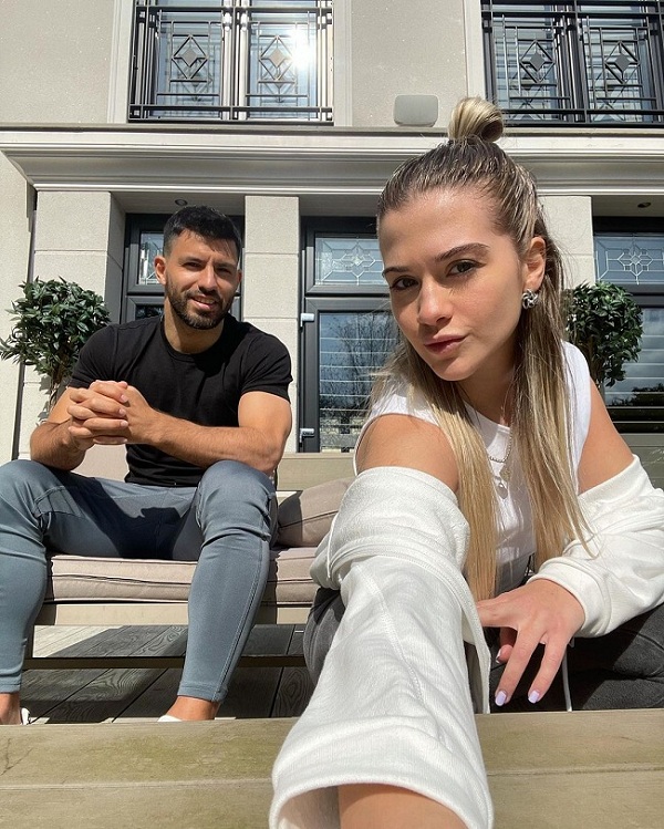Sofia Calzetti và Sergio Aguero hạnh phúc bên nhau