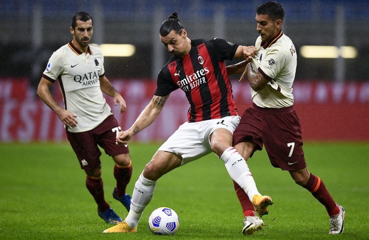 AC Milan vs AS Roma là trận đấu rất hấp dẫn của vòng 20 Serie A