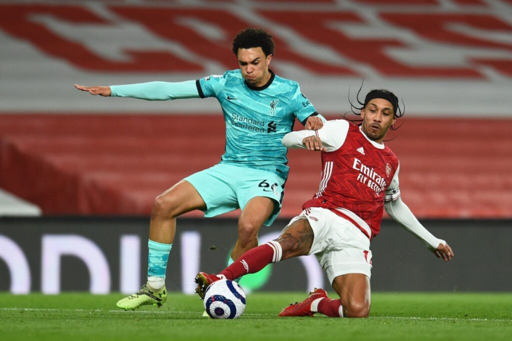 Arsenal vẫn bị đánh giá thấp và có nguy cơ bị loại nhiều hơn so với Liverpool