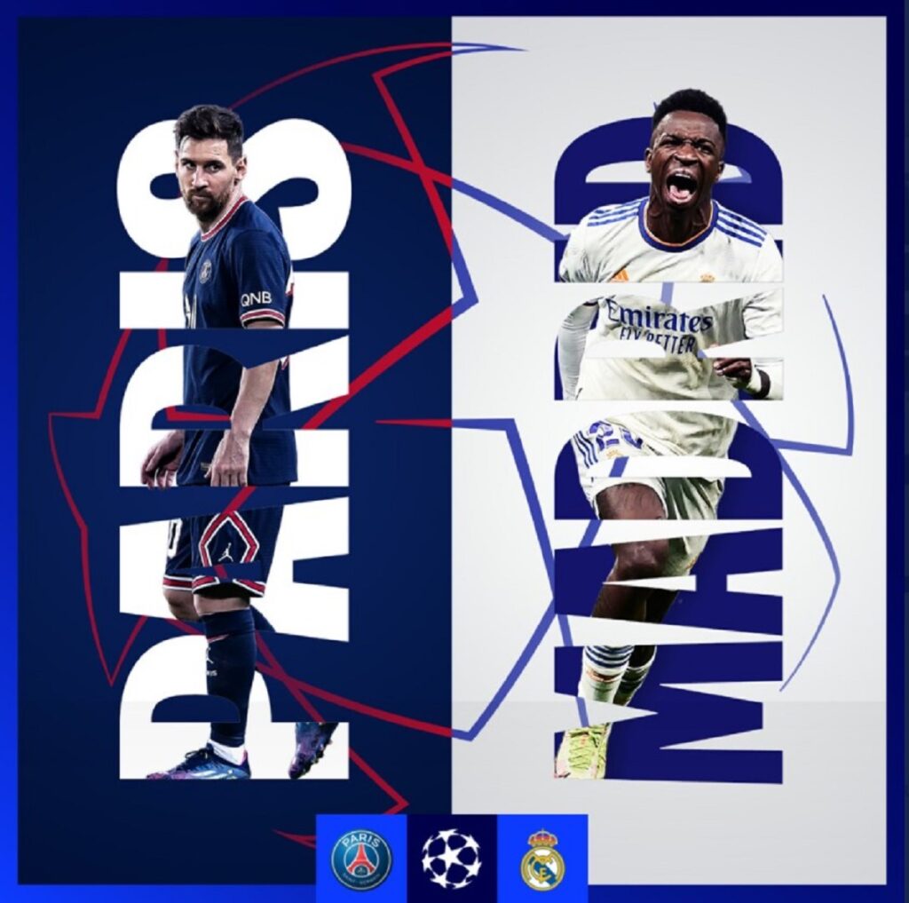 PSG vs Real Madrid là trận cầu được chờ đợi nhất ở vòng 1/8 Champions League năm nay