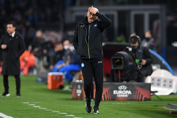 Huấn luyện viên của Napoli, Luciano Spalletti thất vọng trước kết quả trận đấu