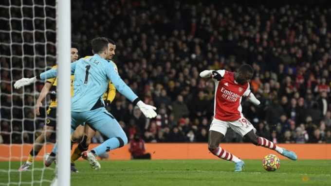 Nicolas Pepe gỡ hòa 1-1 vào phút 82