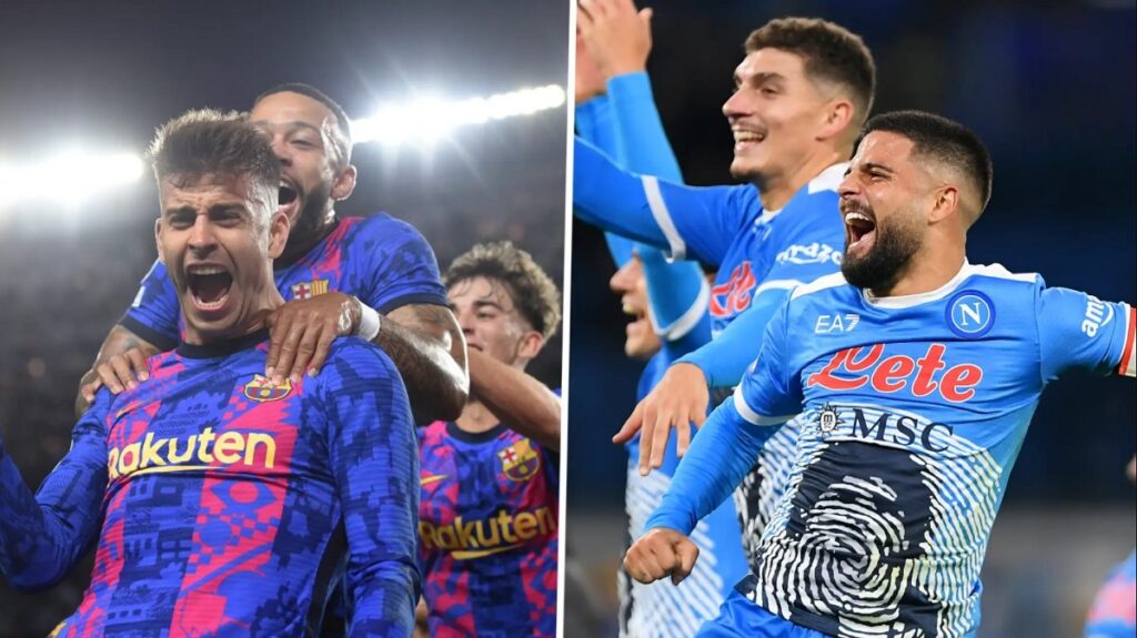Cặp đấu giữa Barcelona vs Napoli được xem như chung kết sớm của Europa League