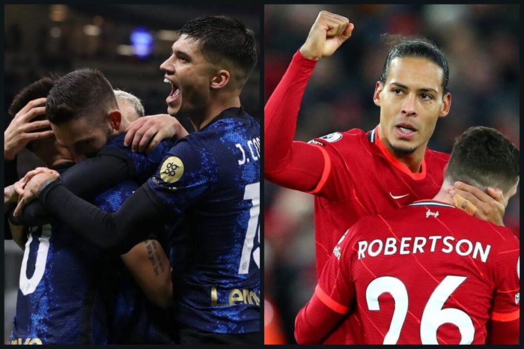 Inter Milan bị đánh giá thấp hơn khá nhiều so với Liverpool