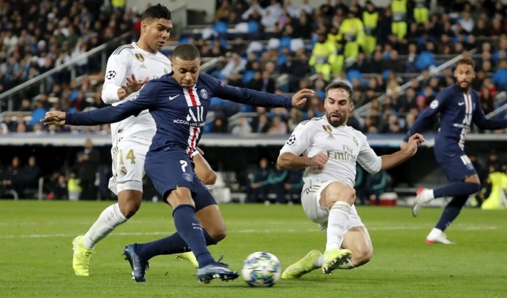 PSG vs Real Madrid là trận cầu được quan tâm nhất của lượt đi vòng 1/8 Champions League